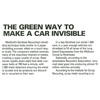 Long Island Business News' Green Guide: The Green Way to Make a Car Invisible