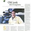 Long Island Business News' Green Guide: Old Junk into Evergreens