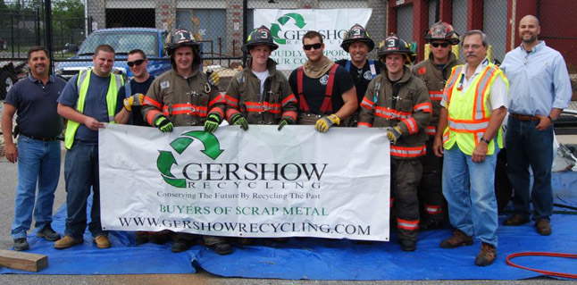 Gershow Recycling Donates Vehicle for Extrication Demonstration at Bayport-Blue Point High School Gershow Recycling Donates Vehicle for Extrication Demonstration at Bayport-Blue Point High School