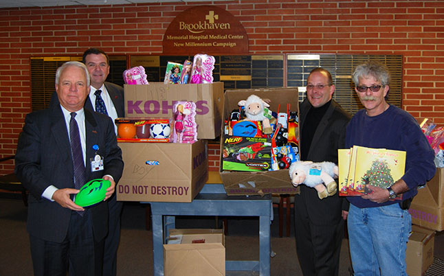 Gershow Recycling Supports Lions Club's Annual Holiday Toy Drive at Brookhaven Memorial Hospital Medical Center Gershow Recycling Supports Lions Club's Annual Holiday Toy Drive at Brookhaven Memorial Hospital Medical Center