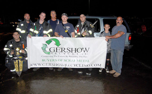 Gershow Recycling Hosts Cold Spring Harbor FD at Huntington Station Facility for Extrication Exercise Gershow Recycling Hosts Cold Spring Harbor FD at Huntington Station Facility for Extrication Exercise