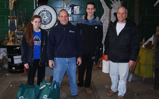 Gershow Recycling Donates Aluminum Scrap to Plainview-Old Bethpage Robotics Team Gershow Recycling Donates Aluminum Scrap to Plainview-Old Bethpage Robotics Team