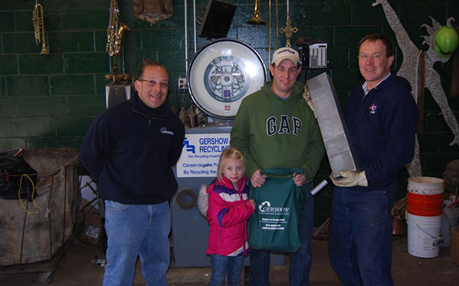 Gershow Recycling Donates Aluminum Scrap to Westhampton Beach Robotics Team Gershow Recycling Donates Aluminum Scrap to Westhampton Beach Robotics Team