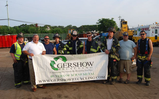 Gershow Recycling Hosts Huntington Fire Department's Extrication Exercise at Its Huntington Station Facility Gershow Recycling Hosts Huntington Fire Department's Extrication Exercise at Its Huntington Station Facility