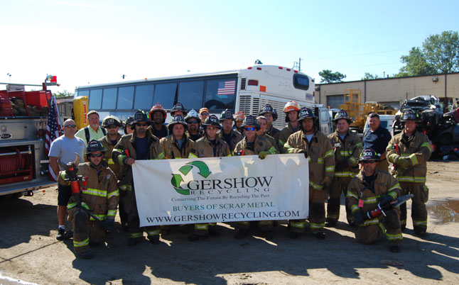 Gershow Recycling Hosts Medford Fire Department at Its Facility for Fire Rescue Training Exercise Gershow Recycling Hosts Medford Fire Department at Its Facility for Fire Rescue Training Exercise