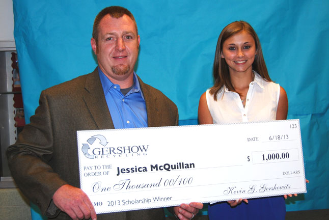 Gershow Recycling Grants Scholarships to Local Graduating High School Students