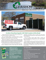 Gershow Recycling Newsletter