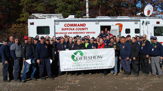 Gershow Recycling Hosts Urban Search and Rescue Training Exercise at Its Medford Facility