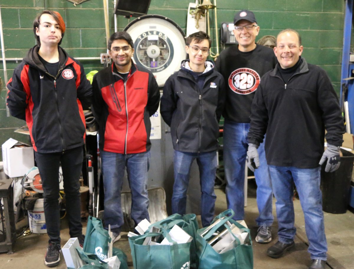 Nearly One Ton of Aluminum Scrap Is Donated to 16 Local FIRST® Robotics Competition Teams