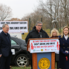 Gershow Recycling Donates Use of Wrecked Vehicle to Town of Huntington for Anti-Drunk and Distracted Driving Campaign